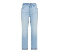 Brax Damen Five-Pocket-Hose Style MADISON S TWO TONES BRIGHT SEA, denim hellblau, Gr. 36K