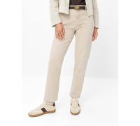 Brax Damen Five-Pocket-Hose Style MADISON S DESERT, denim hellbeige, Gr. 48L