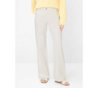 Brax Damen Palazzohose Style MAINE OFFWHITE, denim cremeweiß, Gr. 34K