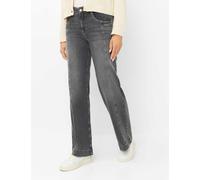 5-Pocket-Jeans BRAX "Style MAINE", Damen, Gr. 38, Normalgrößen, grau, Denim/Jeans, 94% Baumwolle, 4% Polyester, 2% Elasthan, Jeans 5-Pocket-Jeans (65424149-38) grau