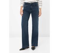 5-Pocket-Jeans BRAX "Style MAINE", Damen, Gr. 38K (19), Kurzgrößen, blau (dunkelblau), Denim/Jeans, 94% Baumwolle, 4% Polyester, 2% Elasthan, Jeans 5-Pocket-Jeans (86450124-19) dunkelblau