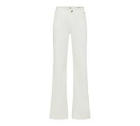 Brax Damen Five-Pocket-Hose Style MAINE SOFT ECRU, cremeweiß, Gr. 42K