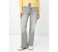 5-Pocket-Jeans BRAX "Style MAINE", Damen, Gr. 44L88, Langgrößen, hellgrau, Denim/Jeans, 94% Baumwolle, 4% Polyester, 2% Elasthan, Jeans 5-Pocket-Jeans (16774708-88) hellgrau