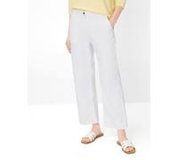 Brax Damen Culotte Style MAINE S WHITE, denim weiß, Gr. 48K