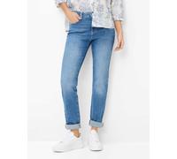 Brax Damen Five-Pocket-Hose Style MARY USED VINTAGE BLUE, denim blau, Gr. 42