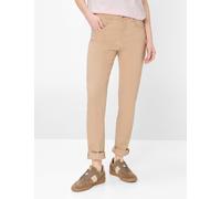 5-Pocket-Jeans BRAX "Style MARY", Damen, Gr. 44L88, Langgrößen, hellbeige, Denim/Jeans, 45% Baumwolle, 44% Lyocell, 9% Elastomultiester, 2% Elasthan, Jeans 5-Pocket-Jeans (17130638-88) hellbeige
