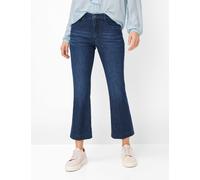 5-Pocket-Jeans BRAX "Style MARY S BOOT", Damen, Gr. 40L80, Langgrößen, blau (dunkelblau), Denim/Jeans, 75% Baumwolle, 17% Polyester, 5% Elastomultiester, 3% Elasthan, Jeans 5-Pocket-Jeans (86677130-80