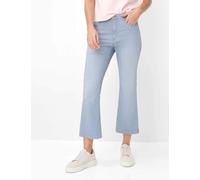 5-Pocket-Jeans BRAX "Style MARY S BOOT", Damen, Gr. 46 L (92), Langgrößen, blau (hellgrau), Denim/Jeans, 75% Baumwolle, 17% Polyester, 5% Elastomultiester, 3% Elasthan, Jeans 5-Pocket-Jeans (86607414-