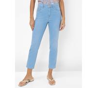 5-Pocket-Jeans BRAX "Style MARY S", Damen, Gr. 42L (84), Langgrößen, blau (hellblau), Denim/Jeans, 75% Baumwolle, 17% Polyester, 5% Elastomultiester, 3% Elasthan, Jeans 5-Pocket-Jeans (35472233-84) he