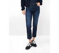 5-Pocket-Jeans BRAX "Style MARY S", Damen, Gr. 44L88, Langgrößen, dunkelblau, Denim/Jeans, 75% Baumwolle, 17% Polyester, 5% Elastomultiester, 3% Elasthan, Jeans 5-Pocket-Jeans (19810252-88) dunkelblau