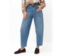 5-Pocket-Jeans BRAX "Style MEGAN S", Damen, Gr. 38, Normalgrößen, blau (hellblau), Denim/Jeans, 92% Baumwolle, 8% Elastomultiester, Jeans 5-Pocket-Jeans (67012002-38) hellblau