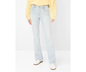5-Pocket-Jeans BRAX "Style SHAKIRA BOOT", Damen, Gr. 46, Normalgrößen, hellblau, Denim/Jeans, 74% Baumwolle, 12% Elastomultiester, 10% Polyester, 4% Elasthan, Jeans 5-Pocket-Jeans (19012221-46) hellbl
