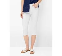 Brax Damen Jeans Style SHAKIRA C WHITE, denim weiß, Gr. 46K