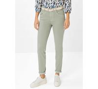 Brax Damen Röhrenjeans Style SHAKIRA LIGHT FOREST, denim hellgrün, Gr. 44