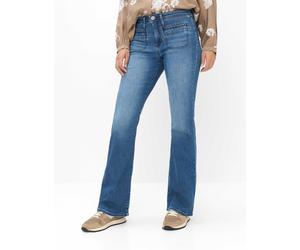 5-Pocket-Jeans BRAX "Style SHAKIRA", Damen, Gr. 48, Normalgrößen, hellblau, Denim/Jeans, 62% Baumwolle, 30% Lyocell, 6% Elastomultiester, 2% Elasthan, Jeans 5-Pocket-Jeans (60597164-48) hellblau
