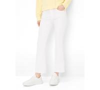 Style Shakira S verkürzte Five-Pocket Jeans in Einer Free to Move Light Qualität mit ausgestelltem Bein