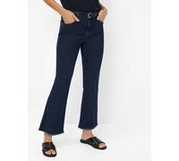 Style Shakira S verkürzte Five-Pocket Jeans in Einer Free to Move Light Qualität mit ausgestelltem Bein