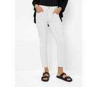 5-Pocket-Jeans BRAX "Style SHAKIRA S", Damen, Gr. 42K (21), Kurzgrößen, weiß, Denim/Jeans, 79% Baumwolle, 11% Polyester, 8% Lyocell, 2% Elasthan, Jeans 5-Pocket-Jeans (76175939-21) weiß