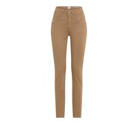 Brax Damen Röhrenjeans Style SHAKIRA S MOCHA BROWN, denim dunkelbraun, Gr. 44K