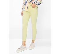 Brax Damen Röhrenjeans Style Shakira S Buttercup denim hellgelb Größe 44K