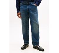 5-Pocket-Jeans "BT-MADISON", Damen, Gr. 48, Länge 32, blau (kells blau), Denim/Jeans, Obermaterial: 99% Baumwolle, 1% Elasthan, TOMMY HILFIGER BIG & TALL, relaxed fit, Jeans 5-Pocket-Jeans, Große Größ