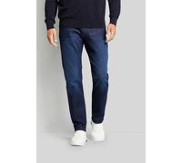 5-Pocket-Jeans BUGATTI "Basic Essential", Herren, Gr. 40, Länge 34, blau (marine), 97% Baumwolle, 3% Elasthan, Jeans 5-Pocket-Jeans, Authentic Denim (51235143-40) marine