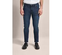 5-Pocket-Jeans BUGATTI "Basic Essentials", Herren, Gr. 40, Länge 34, blau, 92% Baumwolle, 6% Polyester, 2% Elasthan, Jeans 5-Pocket-Jeans, Flexcity-Stretch (60856048-40) blau