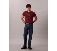 5-Pocket-Jeans CALVIN KLEIN "90S TAPER", Herren, Gr. 36, Länge 32, blau (harbour blau), Denim/Jeans, Obermaterial: 100% Baumwolle, unifarben, gerade, unten schmal lang, Jeans 5-Pocket-Jeans, tapered f