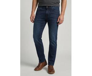 5-Pocket-Jeans CAMEL ACTIVE "MADISON", Herren, Gr. 31, Länge 34, blau (dunkelblau, used), Denim/Jeans, Obermaterial: 92% Baumwolle, 6% Elastomultiester, 2% Elasthan, leichte Abriebeffekte, schmal lang