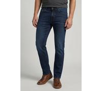 5-Pocket-Jeans CAMEL ACTIVE "MADISON", Herren, Gr. 42, Länge 34, blau (dunkelblau, used), Denim/Jeans, Obermaterial: 92% Baumwolle, 6% Elastomultiester, 2% Elasthan, leichte Abriebeffekte, schmal lang