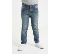 5-Pocket-Jeans CARS JEANS "Jeans Balboa", Jungen, Gr. 9 (128), N-Gr, blau (stone used), Denim/Jeans, Obermaterial: 89% Baumwolle, 8% Polyester, 3% Elasthan, Abriebeffekte, loose fit normal, Jeans 5-Po