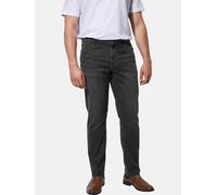 5-Pocket-Jeans CHARLES COLBY "Tiefbundjeans BARON SAWYER", Herren, Gr. 62, N-Gr, grau, Obermaterial: 75% Baumwolle CO. 23% Polyester COOLMAX PES(Coolmax). 2% Elasthan EL., comfort fit, Hosen 5-Pocket-