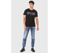 5-Pocket-Jeans CIPO & BAXX "Cipo & Baxx Hose", Herren, Gr. W36/L32, Länge 32, blau, Obermaterial: 98% Baumwolle CO. 2% Elasthan EL., uni, regular fit, Jeans 5-Pocket-Jeans, im Used-Look (33070237-36) 