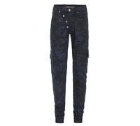 CIPO & BAXX® Jeanshose mit tollen Cargotaschen, blau, W32/L32 Blau