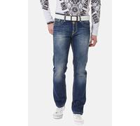 Cipo & Baxx Herren Straight Leg Jeans C-0688, Gr. W38/L32 (Herstellergröße: 38), Blau (STANDARD 78)