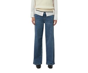 5-Pocket-Jeans COMMA, Damen, Gr. 34, N-Gr, blau, Denim/Jeans, Obermaterial: 99% Baumwolle, 1% Elasthan, unifarben, normal lang, Jeans 5-Pocket-Jeans, mit ausgestelltem Bein und Stretch (22876820-34) b