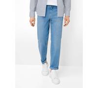 Eurex by Brax Herren Five-Pocket-Hose Style LASSE BLEACHED, denim hellblau, Gr. 42/32