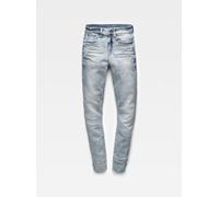 5-Pocket-Jeans G-STAR "3301 Skinny Jeans", Damen, Gr. 23, Länge 32, lt aged, Obermaterial: 92% Baumwolle, 7% Elastomultiester, 1% Elasthan, Jeans 5-Pocket-Jeans (15878466-23) lt aged
