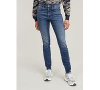 5-Pocket-Jeans G-STAR "3301 Skinny Jeans", Damen, Gr. 28, Länge 32, medium aged, Obermaterial: 7% Elastomultiester, 1% Elasthan, Jeans 5-Pocket-Jeans (14491469-28) medium aged