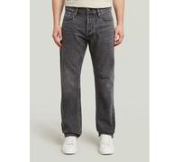 5-Pocket-Jeans G-STAR "Dakota Regular Straight Jeans", Damen, Gr. 33, Länge 34, faded eolith grau, Obermaterial: 37% Baumwolle, Jeans 5-Pocket-Jeans (92222117-33) faded eolith grau