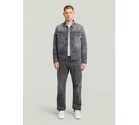 5-Pocket-Jeans G-STAR "Dakota Regular Straight Jeans", Damen, Gr. 40, Länge 34, faded eolith grau, Obermaterial: 37% Baumwolle, Jeans 5-Pocket-Jeans (92222117-40) faded eolith grau