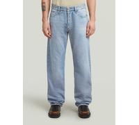 5-Pocket-Jeans G-STAR "Dakota Regular Straight Jeans", Herren, Gr. 34, Länge 32, vintage platinum blau, Obermaterial: 100% Baumwolle, Jeans 5-Pocket-Jeans (87508632-34) vintage platinum blau