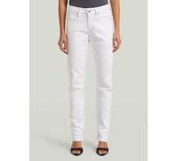 5-Pocket-Jeans G-STAR "G-STAR Lennoxx Slim Straight Jeans", Damen, Gr. 30, Länge 34, ecru, Obermaterial: 98% Baumwolle, 2% Elasthan, Jeans 5-Pocket-Jeans (81255403-30) ecru
