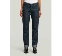 5-Pocket-Jeans G-STAR "G-STAR Lennoxx Slim Straight Jeans", Damen, Gr. 27, Länge 32, neo raw denim, Obermaterial: 75% Baumwolle, 25% Baumwolle, Jeans 5-Pocket-Jeans (93611460-27) neo raw denim
