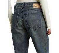 5-Pocket-Jeans G-STAR "G-Straight Jeans", Damen, Gr. 33, Länge 34, raw vintage x3d, Obermaterial: 75% Baumwolle, 25% Baumwolle, Jeans 5-Pocket-Jeans (62778320-33) raw vintage x3d
