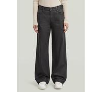 5-Pocket-Jeans G-STAR "Judee Low Waist Loose Jeans", Damen, Gr. 26, Länge 28, magma cobler, Obermaterial: 40% Baumwolle, Jeans 5-Pocket-Jeans (21112952-26) magma cobler