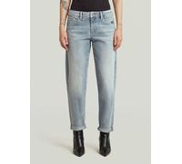 5-Pocket-Jeans G-STAR "Kate Boyfriend Jeans", Damen, Gr. 31, Länge 30, blau (faded mechanical grau), Obermaterial: 99% Baumwolle, 1% Elasthan, Jeans 5-Pocket-Jeans (77990801-31) faded mechanical grau