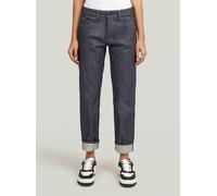 5-Pocket-Jeans G-STAR "Kate Boyfriend Selvedge Jeans", Damen, Gr. 23, Länge 28, raw denim, Obermaterial: 1% Elasthan, Jeans 5-Pocket-Jeans (20084227-23) raw denim