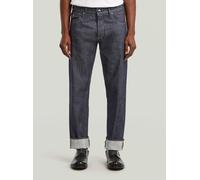 5-Pocket-Jeans G-STAR "Morry FWD Regular Tapered Selvedge Jeans", Damen, Gr. 34, Länge 30, raw denim, Obermaterial: 100% Baumwolle, Jeans 5-Pocket-Jeans (14256049-34) raw denim