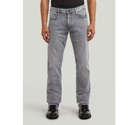 5-Pocket-Jeans G-STAR "Mosa Straight Jeans", Herren, Gr. 27, Länge 30, faded grau neblina, Obermaterial: 2% Elasthan, Jeans 5-Pocket-Jeans (64178948-27) faded grau neblina